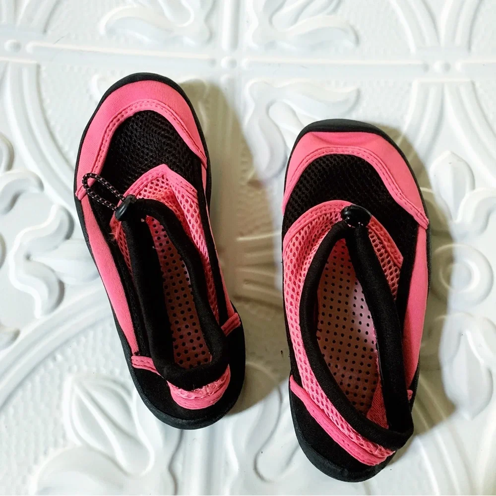WONDER NATION Girls Pink Neoprene Water Shoe 13/1